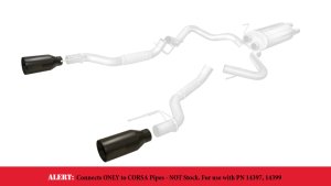 Ford F-150 Raptor Performance Exhaust - CORSA Performance - Tip Kit (For Corsa Exhaust Only) - Black - `17-`20